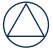 circle triangle icon